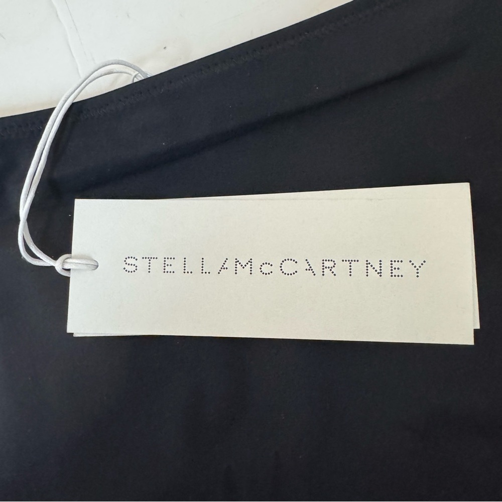NWT STELLA MCCARTNEY Swim Falabella Chain Detail Bikini Bottom Black Size S - Picture 8 of 16